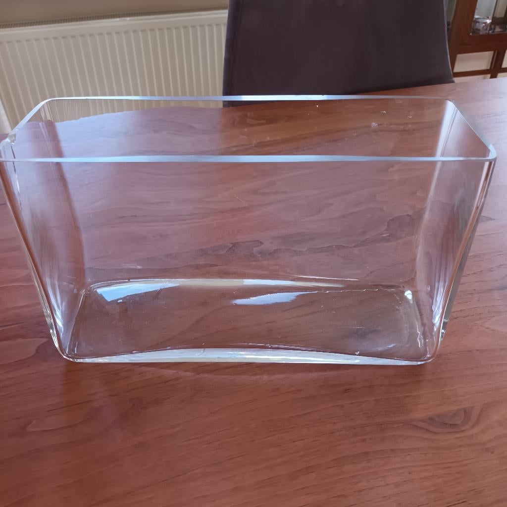 Accubak, groot, Ophalen of Verzenden, Overige kleuren, Glas, Minder dan 50 cm