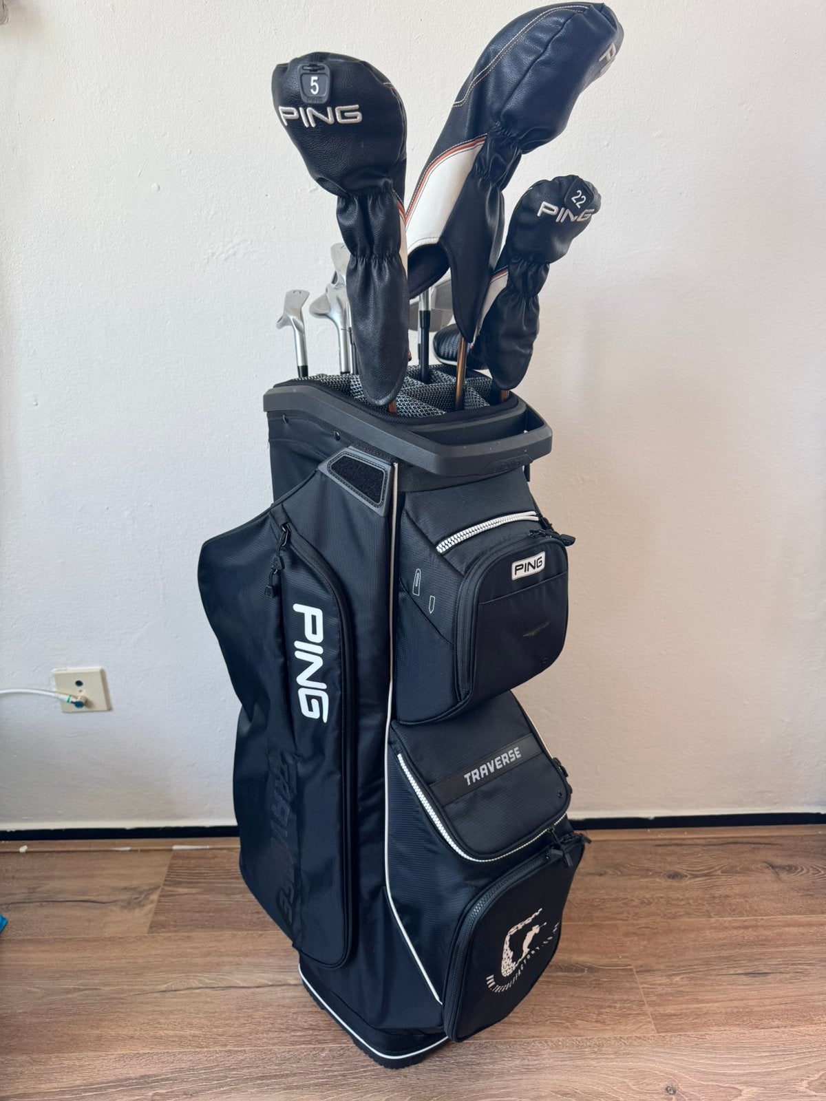 Complete Ping G400 golfset + tas + Glide 2.0 56 wedge (R), Set, Ophalen of Verzenden, Zo goed als nieuw, Ping