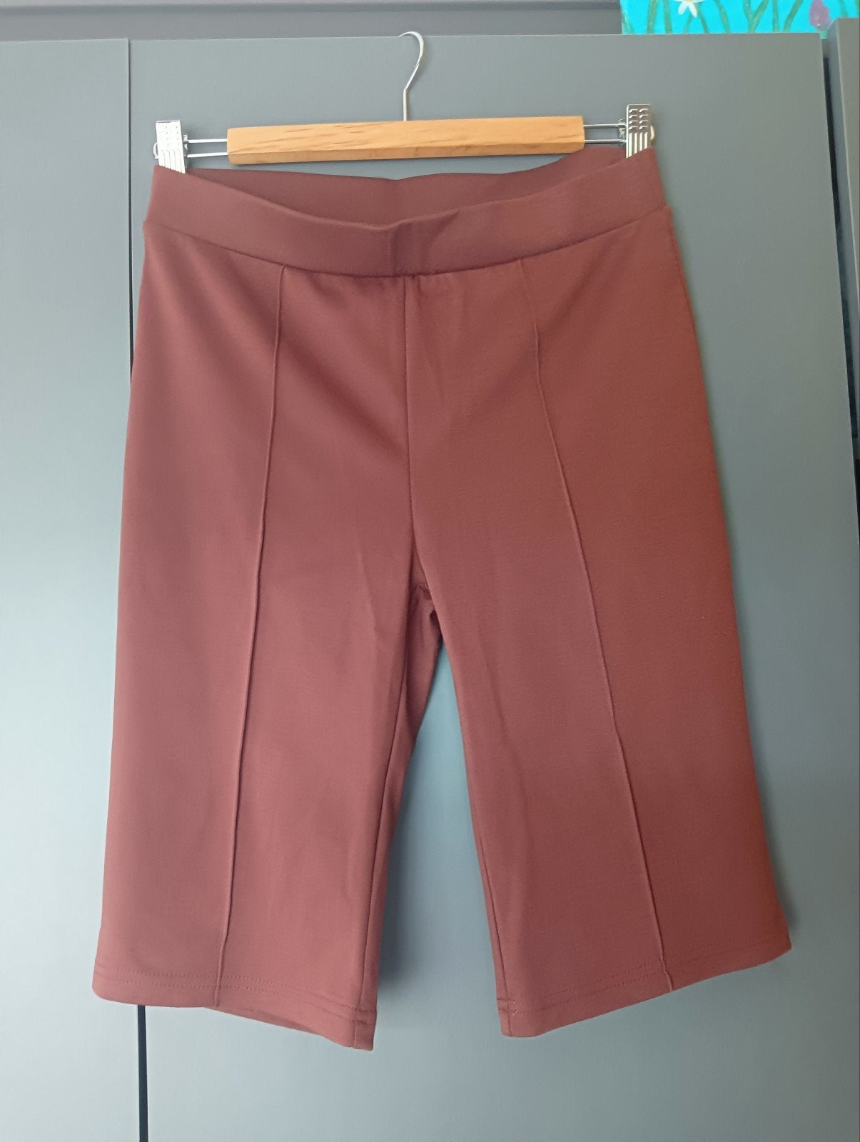 Strakke halflange korte broek (model fietsbroek) mt 36/38, Kleding | Dames, Bonprix, Ophalen of Verzenden, Zo goed als nieuw, Maat 36 (S)