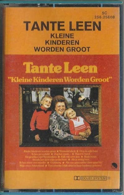 Tante Leen – Kleine Kinderen Worden Groot 1970 CB481, Cd's en Dvd's, Cassettebandjes, Gebruikt, 1 bandje, Ophalen of Verzenden