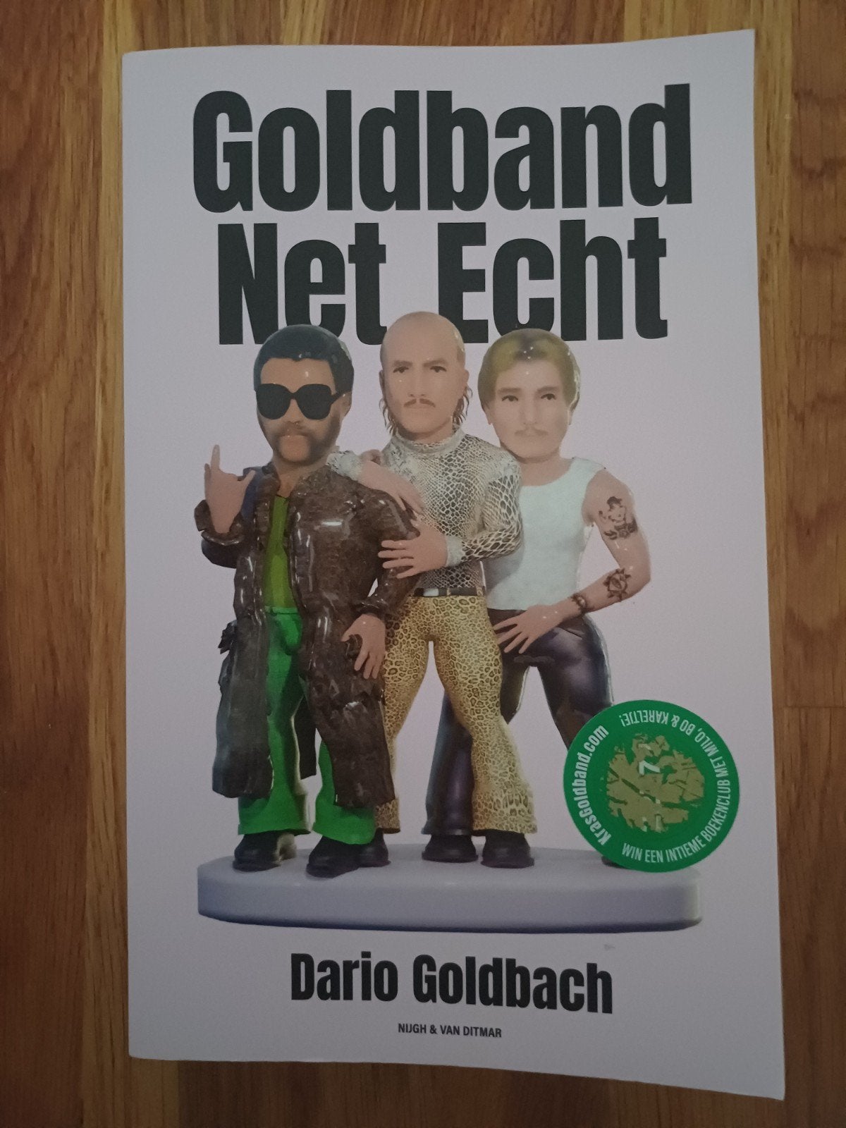 Goldband Net Echt - Dario Goldbach Boek, Ophalen of Verzenden, Zo goed als nieuw, Dario Goldbach, Nederland