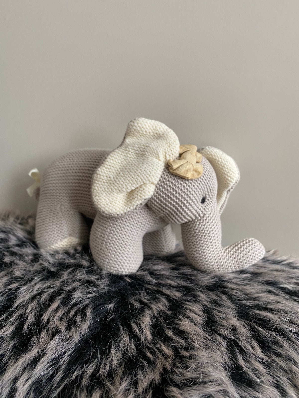 Olifant knuffel van Lisbeth dahl. 22 cm, Verzenden, Zo goed als nieuw, Olifant