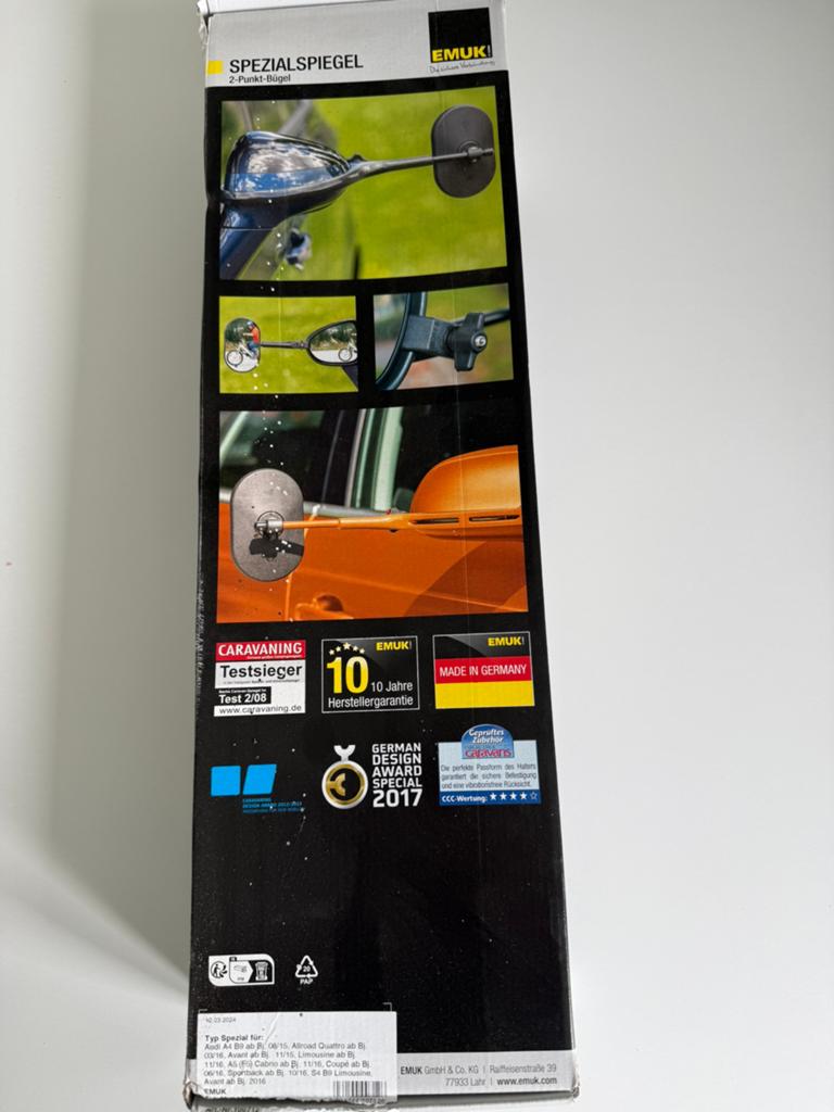 EMUK Audi A4 b9 caravan spiegels, Ophalen, Zo goed als nieuw