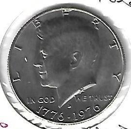 usa 1/2 dollar 1976D km 205 xf++, Postzegels en Munten, Munten | Amerika, Verzenden, Noord-Amerika, Losse munt
