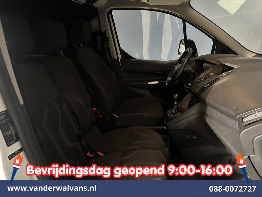 Ford Transit Connect 1.5 TDCI 101pk L2H1 Euro6 Airco | Cruis, Auto's, Bestelauto's, Gebruikt, Euro 6, 4 cilinders, Wit