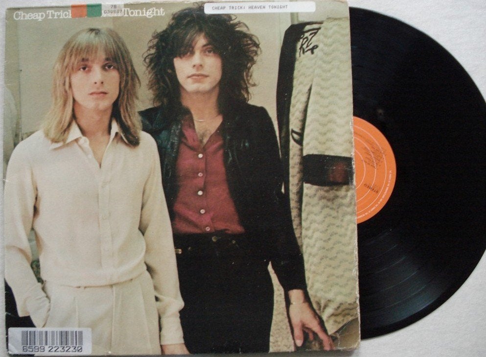 Cheap Trick - Heaven tonight, Gebruikt, Overige genres, Ophalen of Verzenden, 1970 - 1979