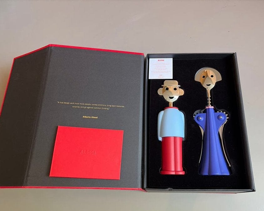 Alessi Anna G. en Alessandro M. kurkentrekker set, Overige typen, Nieuw, Ophalen of Verzenden, Meerkleurig