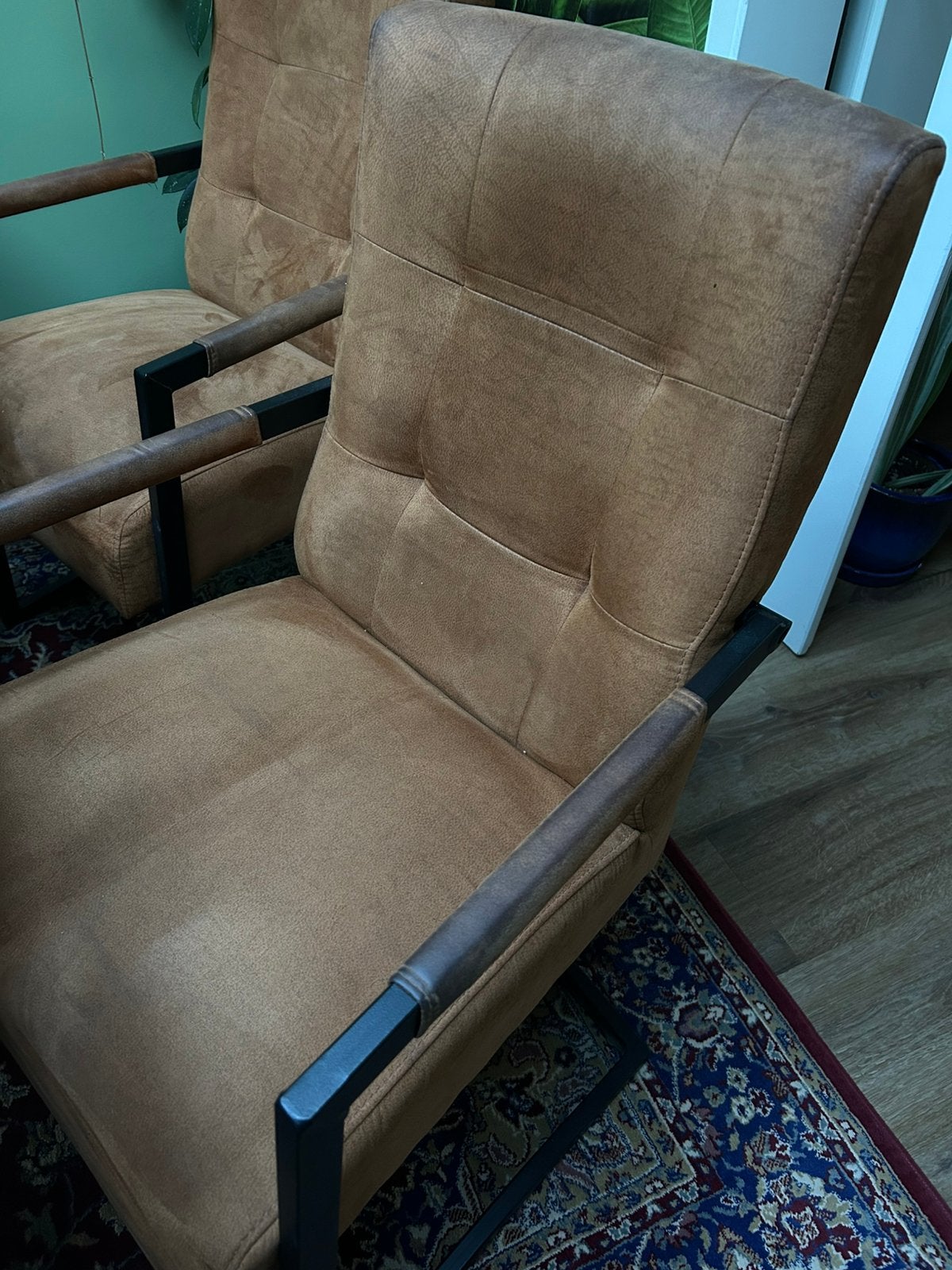 Eettafel stoelen 4 stuks, Ophalen, Overige materialen, Gebruikt, Overige kleuren
