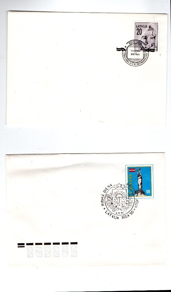 Enveloppen  Letland, Verzenden, Envelop