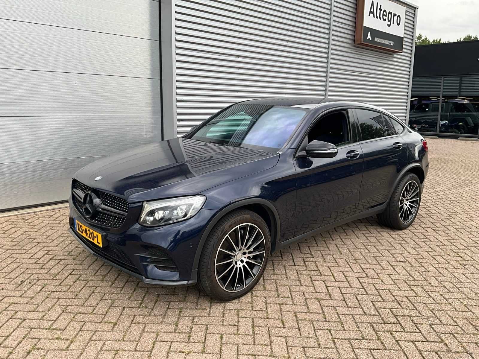 2017 Mercedes-Benz GLC-klasse Coupé 250 d 4M. Edition 1 Per, Auto's, Automaat, Gebruikt, Euro 6, Blauw