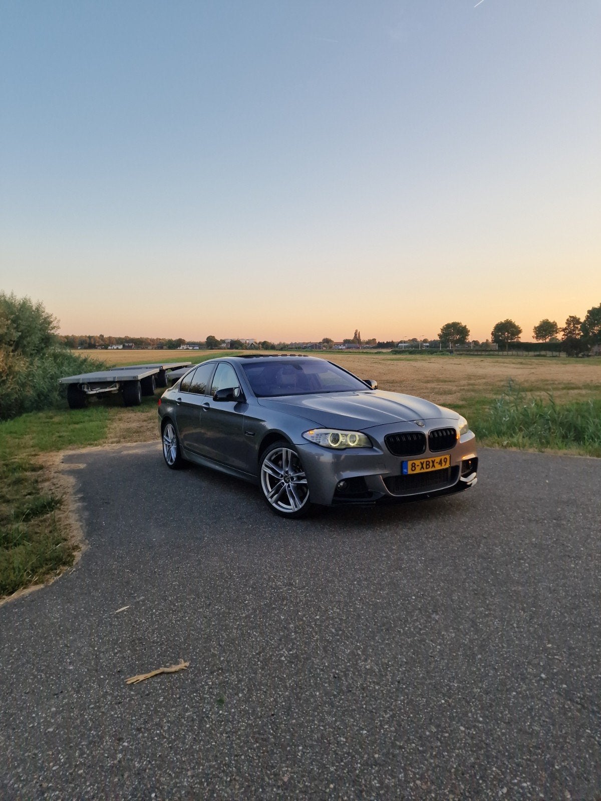 BMW 5-Serie 3.0 I 528 AUT 2010 Grijs, Achterwielaandrijving, 2996 cc, Particulier, Sedan