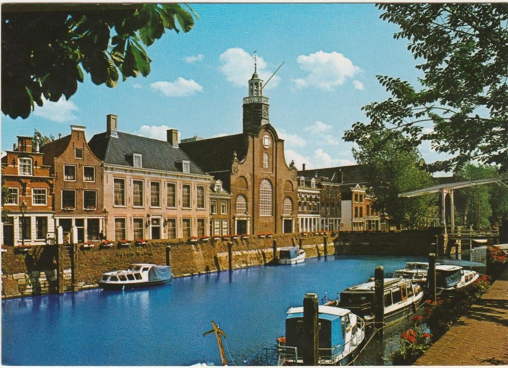 ROTTERDAM Delfshaven Aelbrechtskolk met Oude Kerk, Verzenden, 1980 tot heden, Gelopen, Zuid-Holland