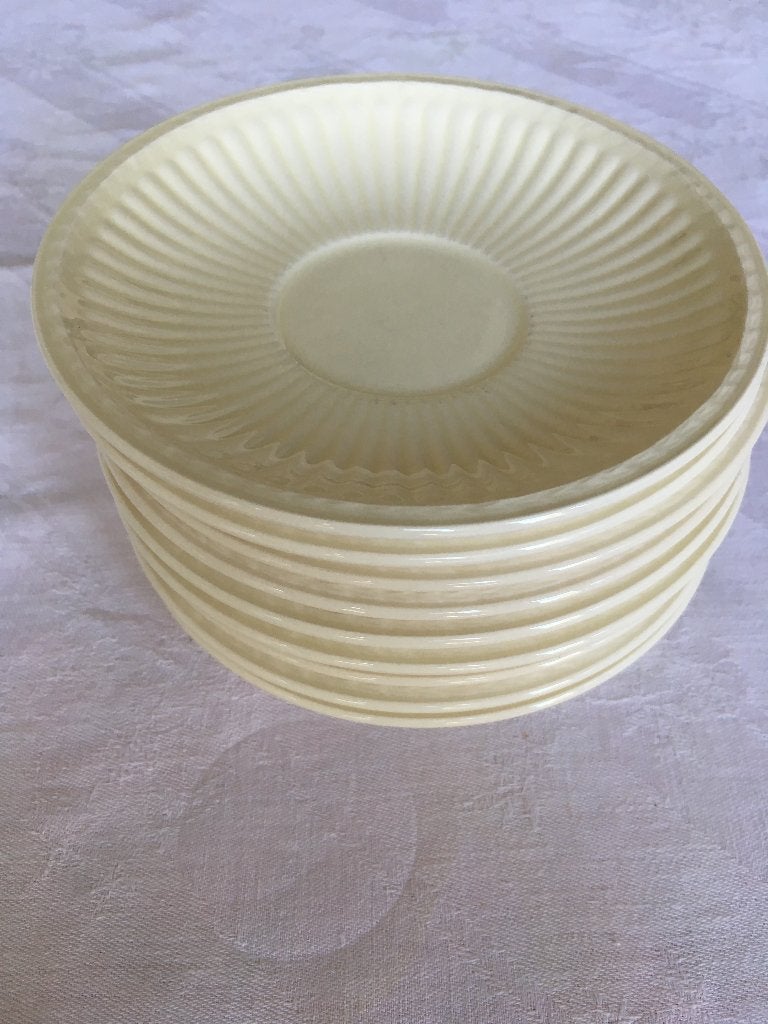 7x onderrschoteltjes Wedgwood Edme, Ophalen of Verzenden, Zo goed als nieuw, Aardewerk, Overige typen