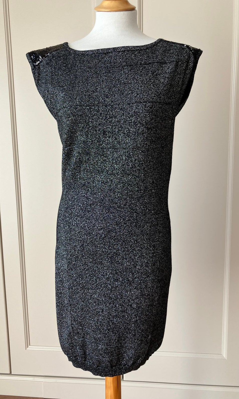 Saint Tropez jurkje, maat L, Kleding | Dames, Maat 38/40 (M), Zwart, Ophalen of Verzenden, Zo goed als nieuw