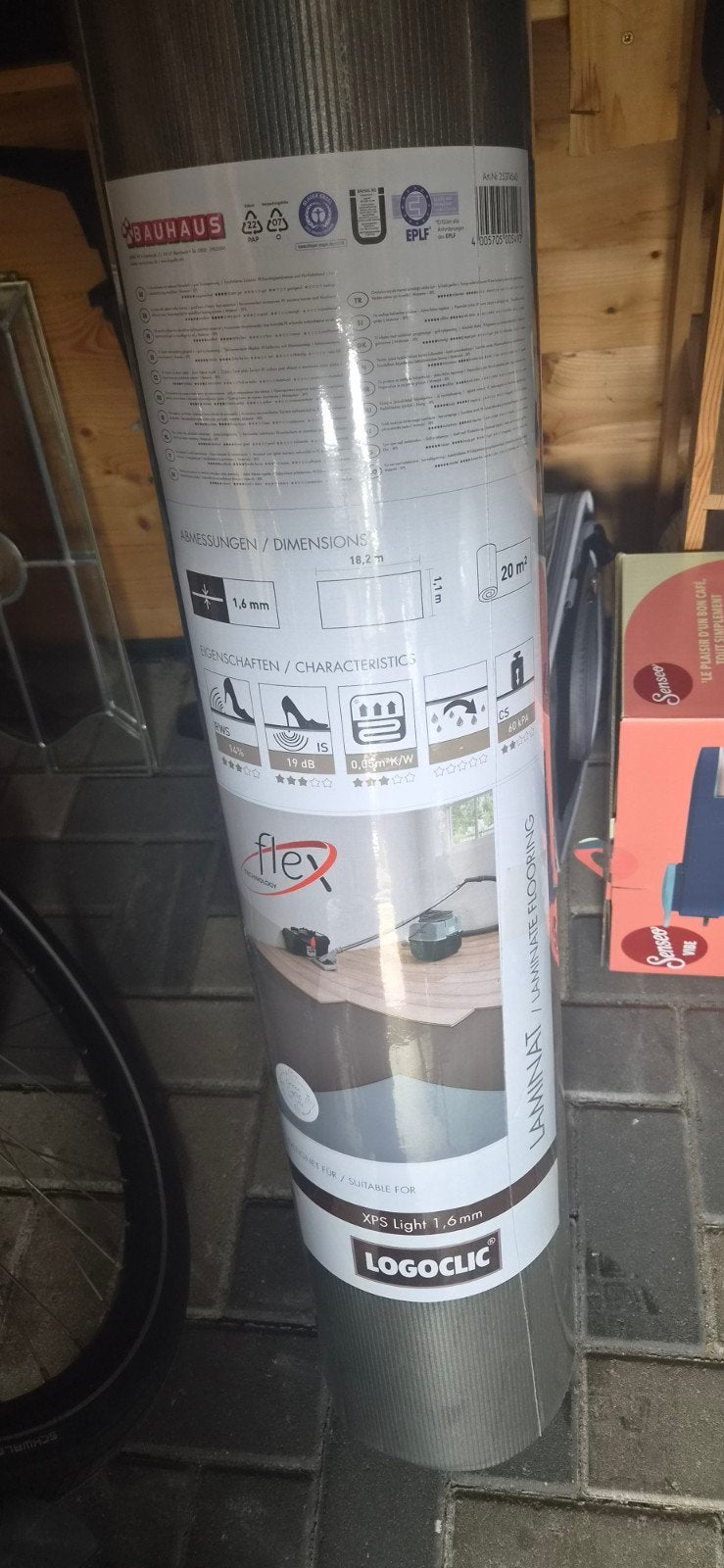 ondervloer, Doe-het-zelf en Verbouw, Ophalen of Verzenden, Zwart, Overige materialen, Overige typen