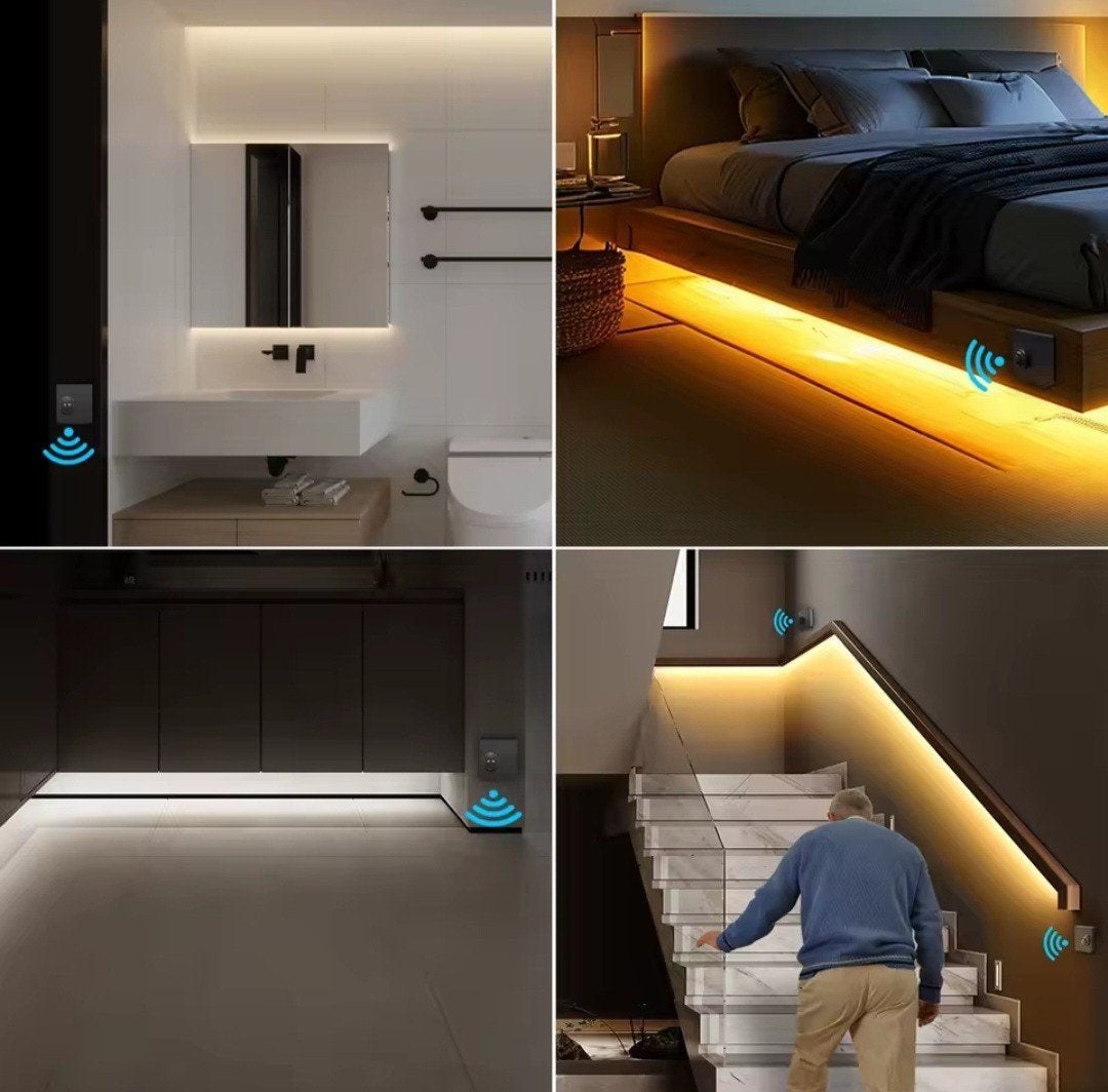 LED Strip met Bewegingssensor warmwit ️ IN VERPAKKING, Overige merken, Kunststof, Nieuw, Overige fittingen