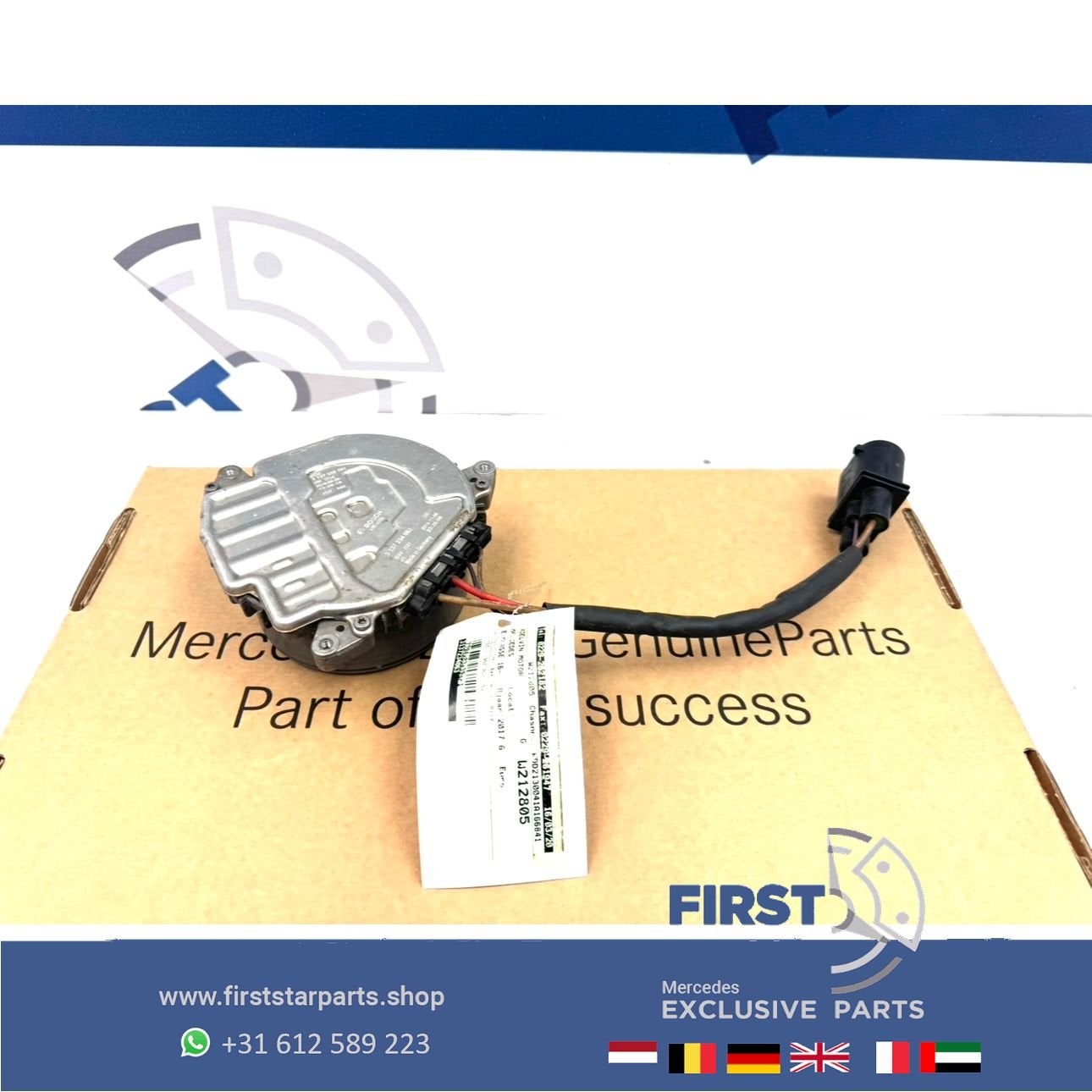 KOELVAN MODULE A0999069000 63 AMG Ventilator MOTOR Mercedes