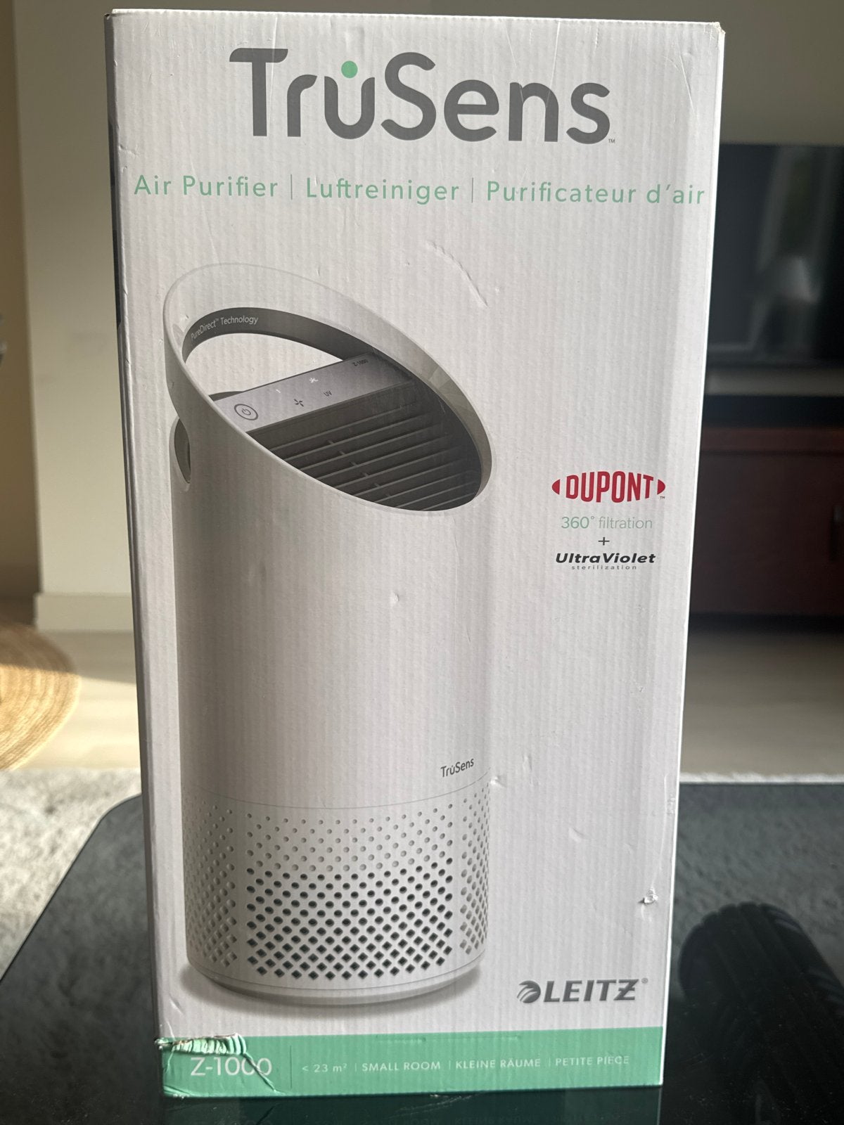 Leitz TruSens Z-1000, Ophalen, Luchtreiniger