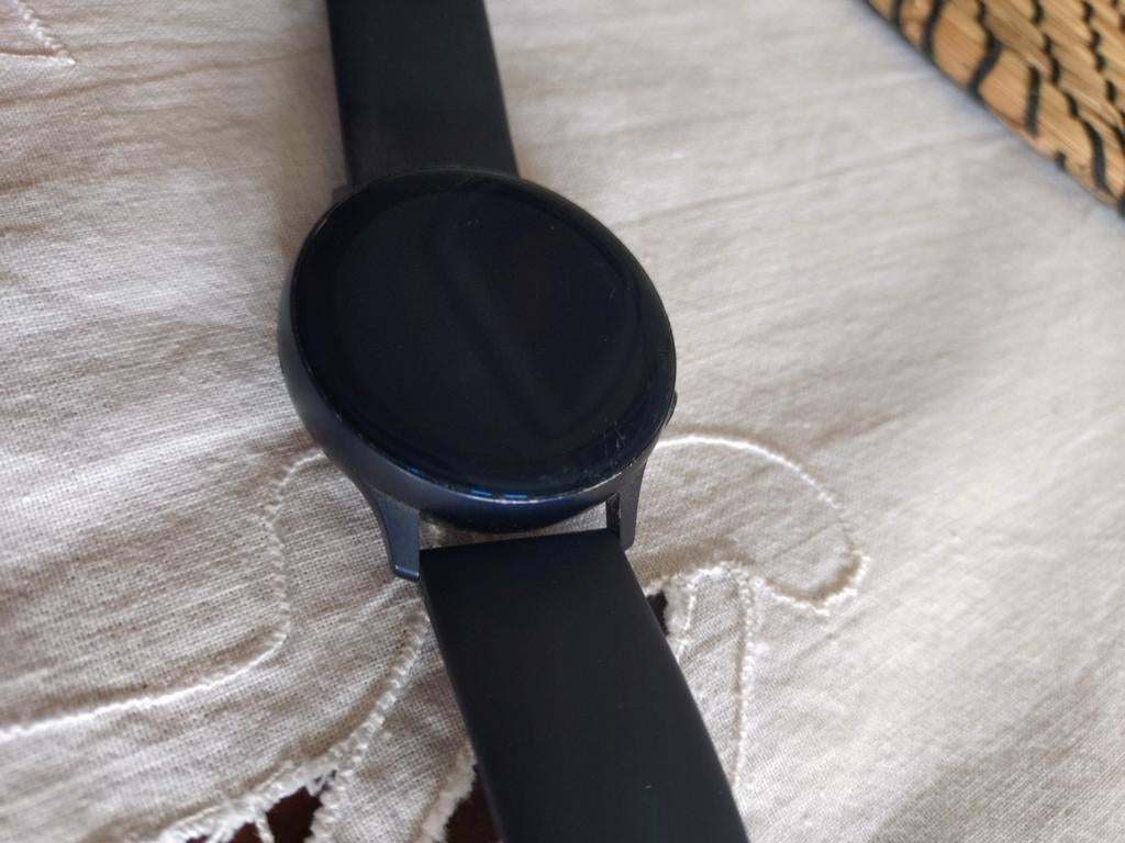 Samsung Galaxy Watch 4 - Zwart, Goede Staat, Gebruikt, Zwart, Ophalen of Verzenden, Samsung