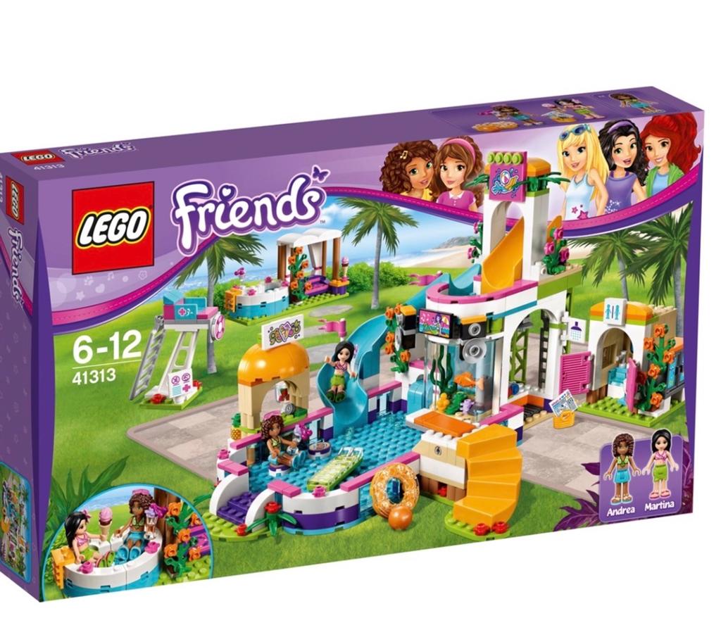 Lego Friends Heartlake Summer Pool 41313, Gebruikt, Lego, Friends, Ophalen of Verzenden