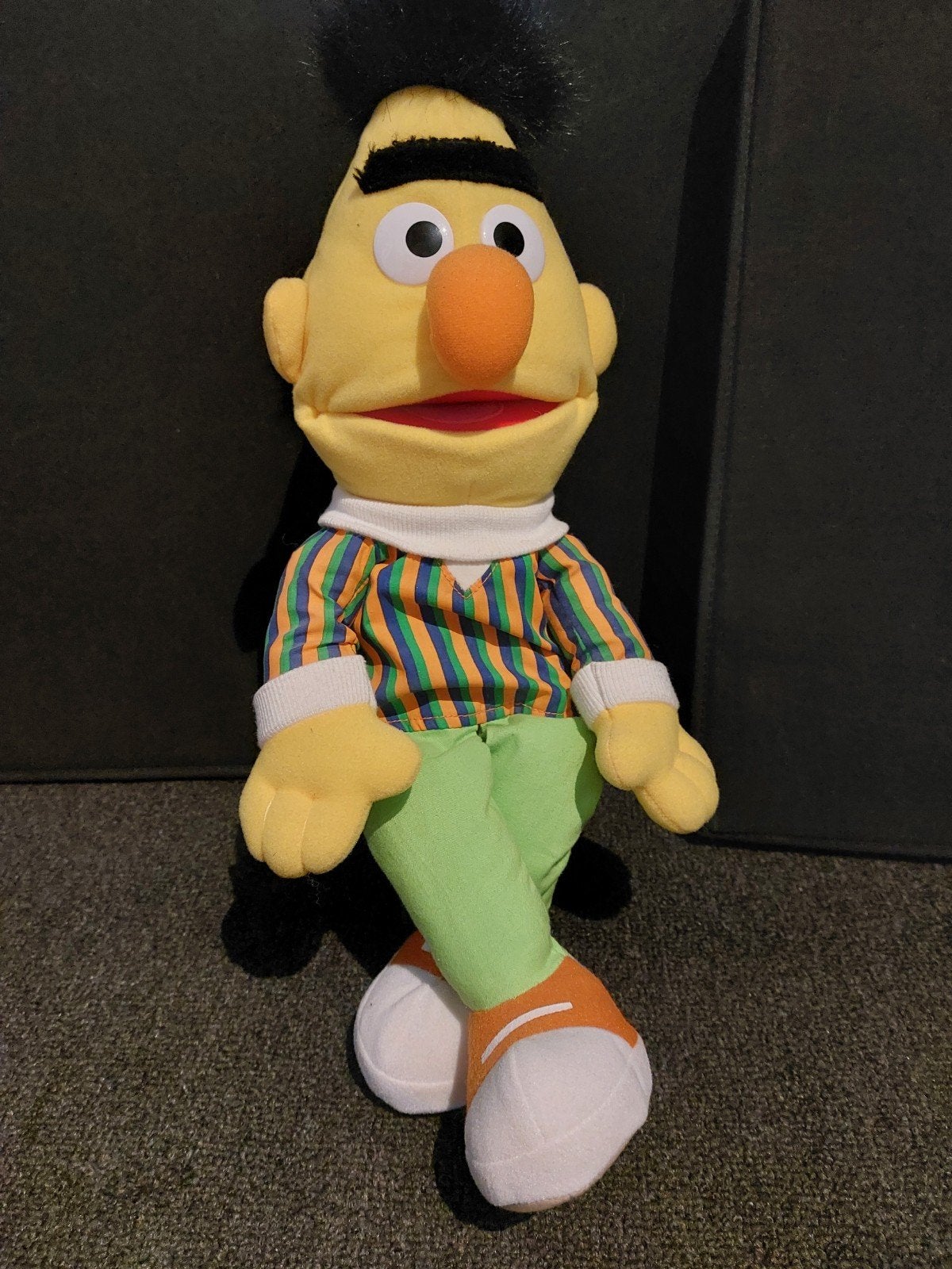 Bert Handpop Sesamstraat Knuffel, Overige merken, Overige typen, Nieuw, Ophalen of Verzenden