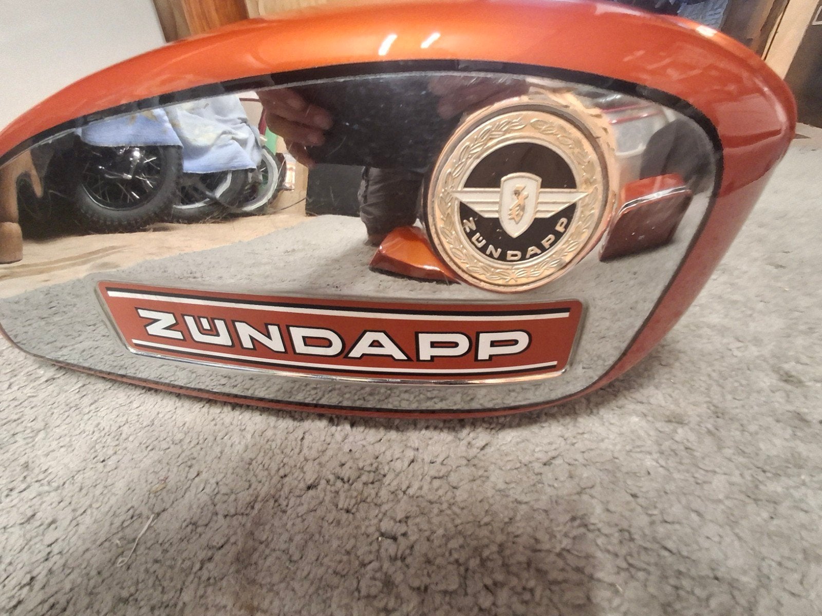 Zundapp Tank/spuitset, Fietsen en Brommers, Brommeronderdelen | Zundapp, Gebruikt, Tank, Ophalen
