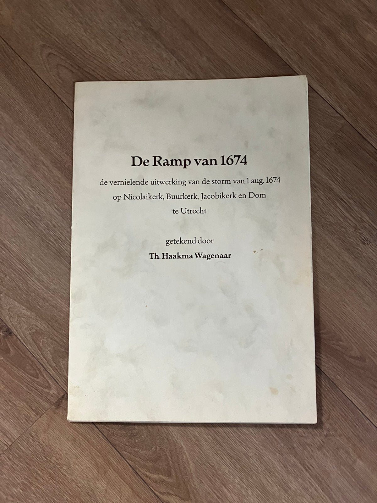 5 prenten Utrecht De Ramp van 1674 Dom, jacobikerk ea, Ophalen of Verzenden, Voor 1940, Zo goed als nieuw, Overige onderwerpen