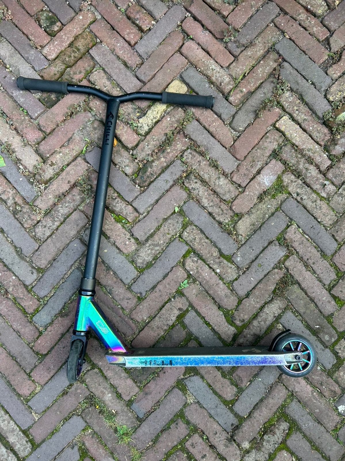 chillicskate stel, Ophalen, Gebruikt, Gewone step