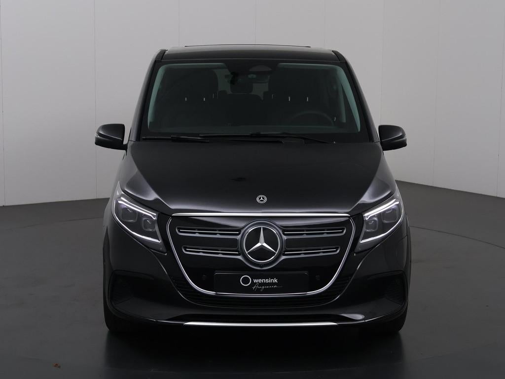 Mercedes-Benz EQV 300 L2 Avantgarde 90 kWh | Burmester | Mul, Auto's, Bestelauto's, Zwart, 7 stoelen, 90 kWh, Stoelverwarming