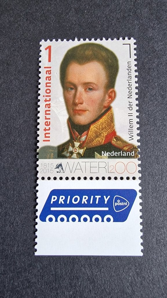 2015 NVPH 3309 Slag bij Waterloo. Internatonaal. Postfris, Ophalen of Verzenden, Na 1940, Postfris