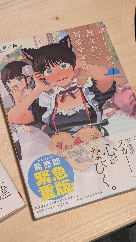 My Boyish Girlfriend is Too Cute Manga Japans deel 1&2, Nieuw, Japan (Manga), Ophalen, Eén comic