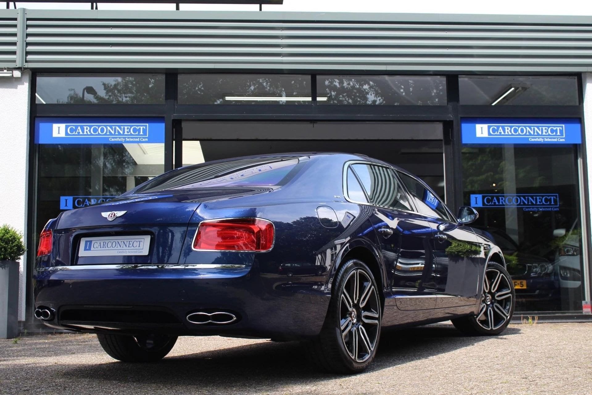 Bentley Flying Spur 4.0 V8 S Mulliner|Full-options|Fraaie st, Auto's, Bentley, Automaat, Dealer onderhouden, Gebruikt, Leder