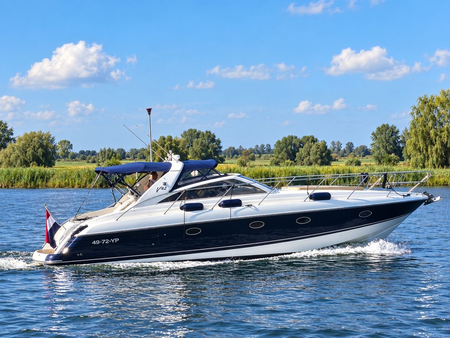 Princess V42, Watersport en Boten, Gebruikt
