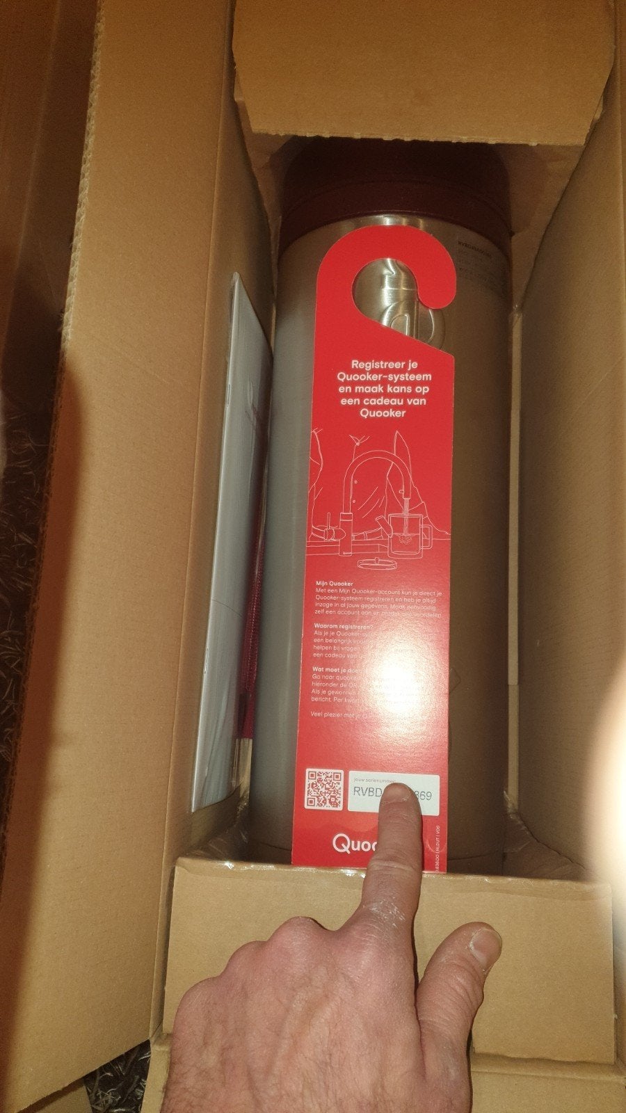 quooker boiler Nieuw garantie compleet, Ophalen of Verzenden, Nieuw