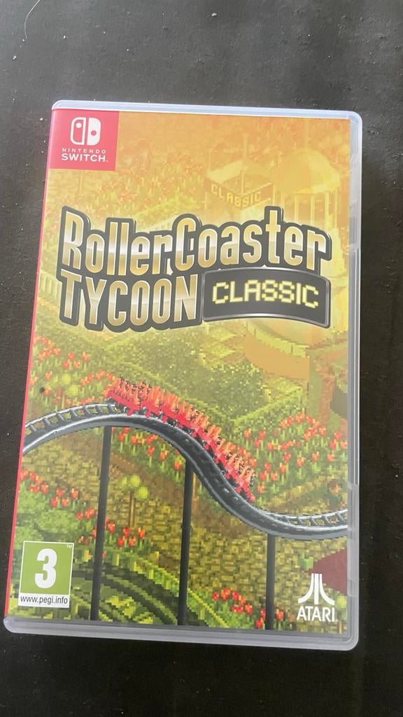 RollerCoaster Tycoon Classic - Nintendo Switch, Spelcomputers en Games, Games | Nintendo Switch, Gebruikt, 1 speler, Ophalen of Verzenden