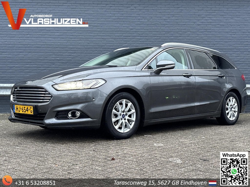Ford Mondeo Wagon 2.0 TDCi Titanium | Pano | Leder | Navi |, Voorwielaandrijving, Stof, Gebruikt, Euro 6