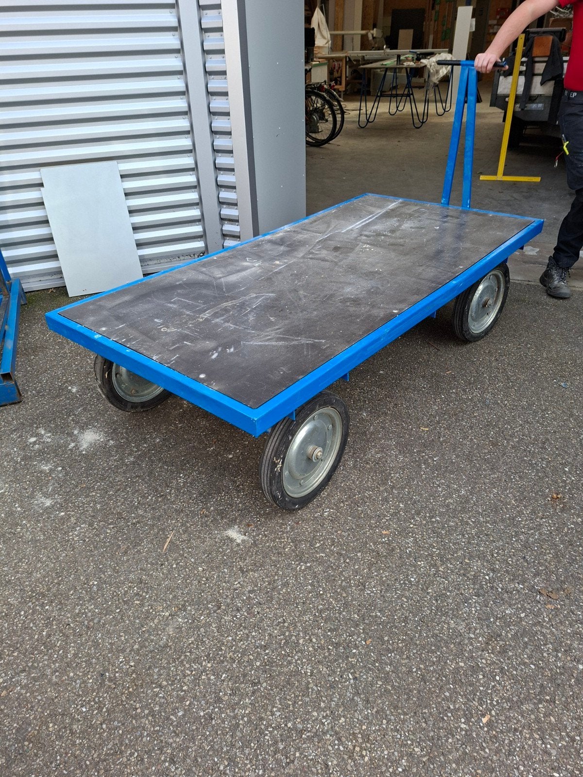 Robuuste transportkar - Ideaal voor zware ladingen, Ophalen, Gebruikt, Transportkar