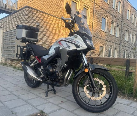 Honda CB500X 2021 | Dealeronderhouden | CarPlay | Topkoffer, Motoren, Motoren | Honda, 2 cilinders, Gebruikt, Particulier, Meer dan 35 kW