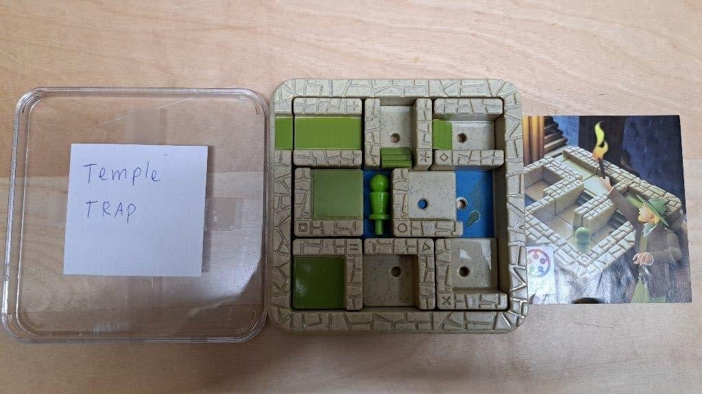 Temple Trap - Smart Games, Een of twee spelers, Ophalen of Verzenden, Zo goed als nieuw, SmartGames