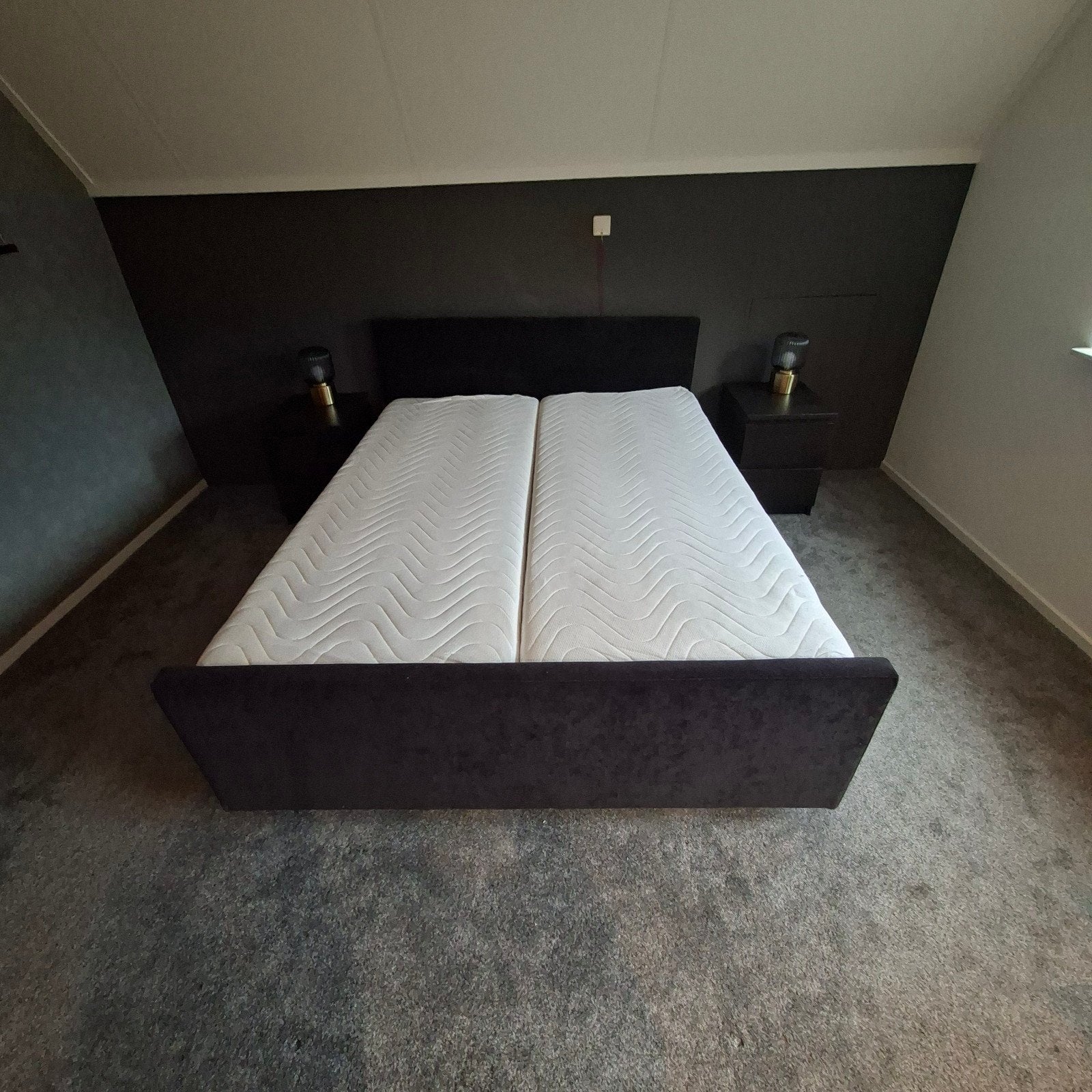 Elektrisch Bed, Ophalen, Verstelbaar, Tweepersoons, 160 cm