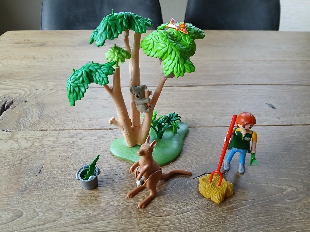 Playmobil Koalaboom Met Kangaroe - 4854, Ophalen of Verzenden, Gebruikt, Complete set, Overige typen