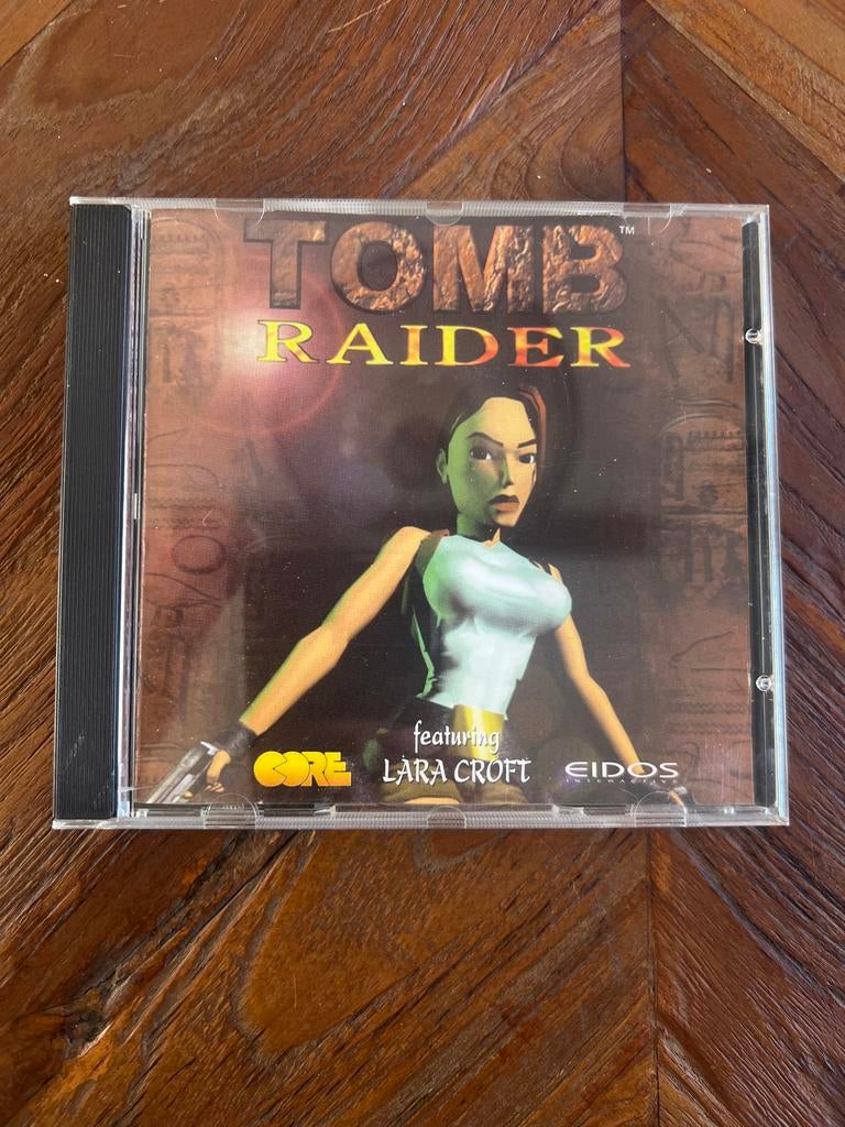 Tomb Raider originele game PC cd-rom, Spelcomputers en Games, Games | Pc, Avontuur en Actie, Gebruikt, 1 speler, Ophalen of Verzenden
