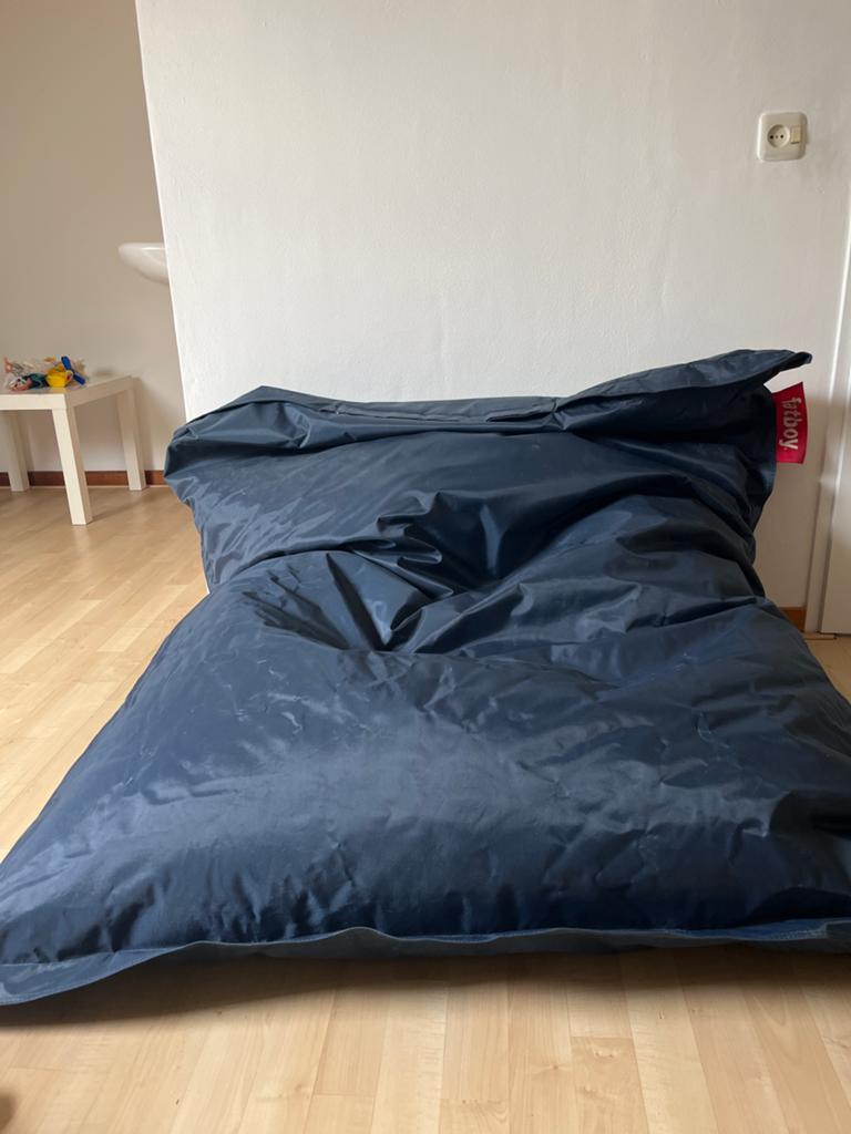 Fatboy zitzak in goede staat, Huis en Inrichting, Zitzakken, Ophalen of Verzenden, Zo goed als nieuw, Blauw, Zitzak
