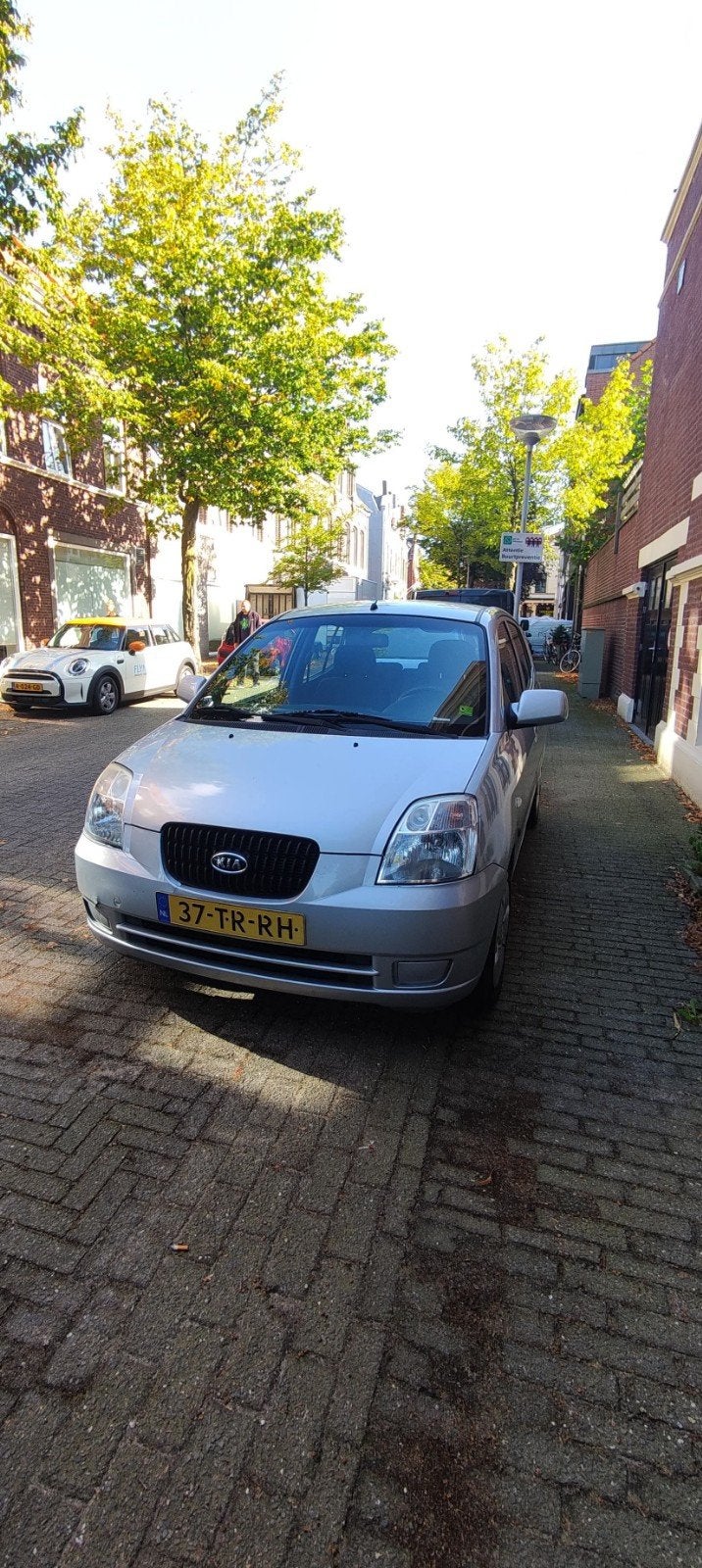 Kia Picanto 1.0 2007 Grijs Project of Onderdelen, Auto's, Voorwielaandrijving, 836 kg, 4 cilinders, 400 kg