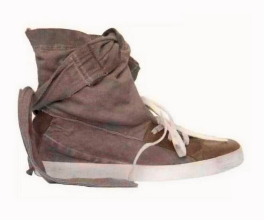 Cinzia Araia Italy - Wrap Around Rabbit Ear dames sneaker 39, Kleding | Dames, Bruin, Ophalen of Verzenden, H, H