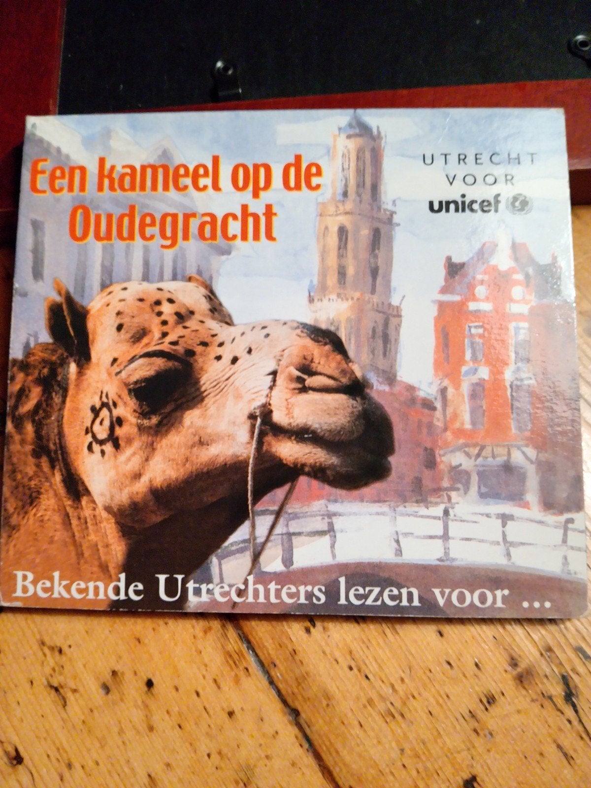 Een kameel op de Oudegracht - Bekende Utrechters lezen voor, Ophalen of Verzenden, Zo goed als nieuw, Album, Verhaal of Sprookje