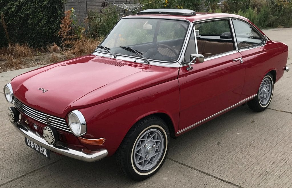 voorruit daf 55 coupé, Ophalen