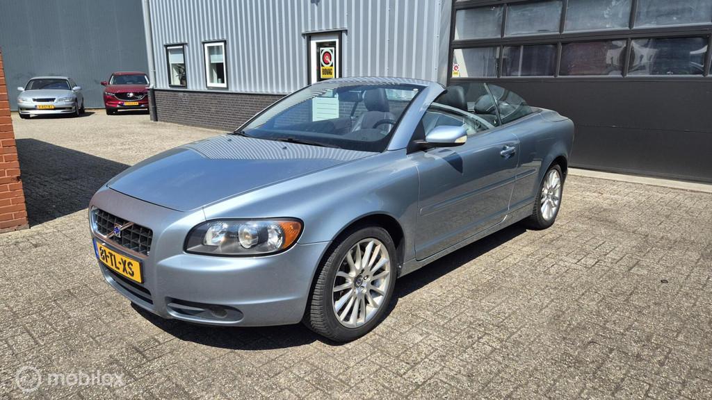 Volvo C70 Convertible 2.4 Momentum, leer, 1e eigenaar, Auto's, Volvo, Voorwielaandrijving, C70, Gebruikt, Cabriolet