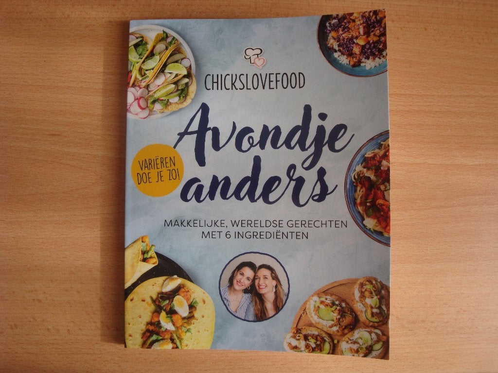 Kookboek Chickslovefood Avondje Anders nieuw, Ophalen of Verzenden, Nieuw, Chickslovefood, Overige gebieden