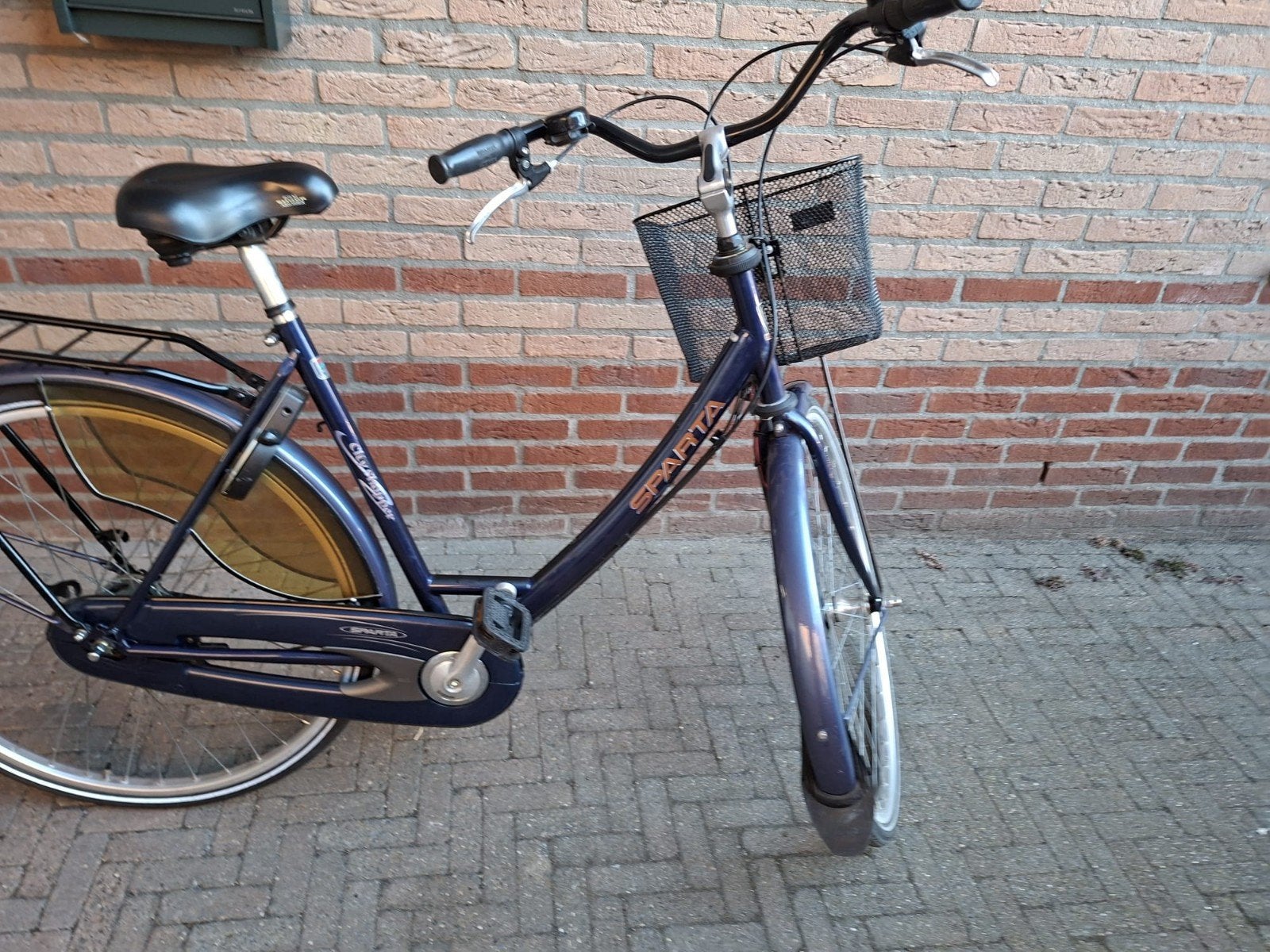 sparta damesfiets maat 54 lage instap, Ophalen, Sparta, Versnellingen, 53 tot 56 cm